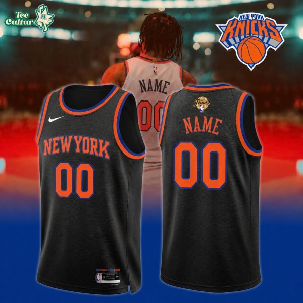 Knicks x ( Custom Name + Number ) Finals Jersey 2026 Patch Brand New V2