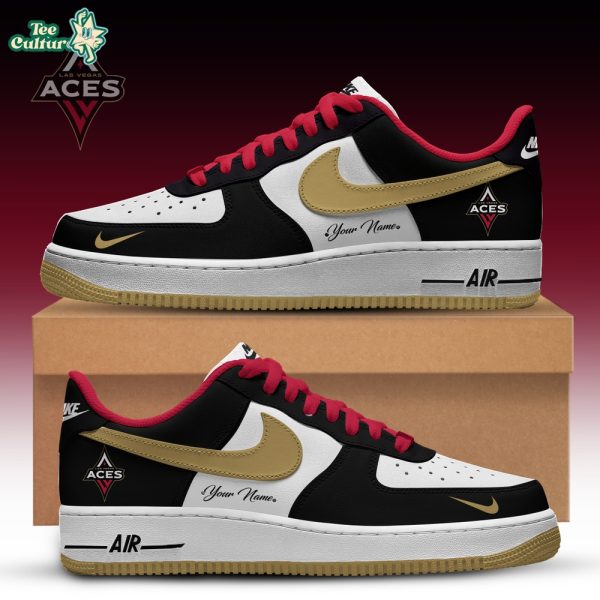 Las Vegas Aces WNBA Edition Nike Air Force 1 Low Custom For Fans