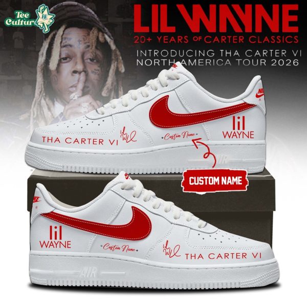 Lil Wayne Tha Carter Vi Tour 2026 Custom Af1 Shoes
