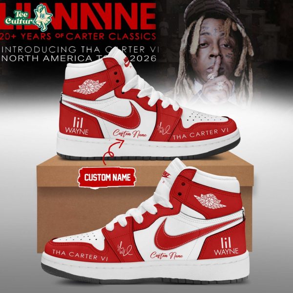 Lil Wayne Tha Carter Vi Tour 2026 Custom Aj1 Shoes