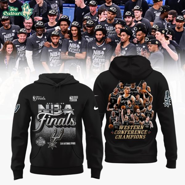 Limited Edition San Antonio Spurs Western Conference Champions Hoodie
