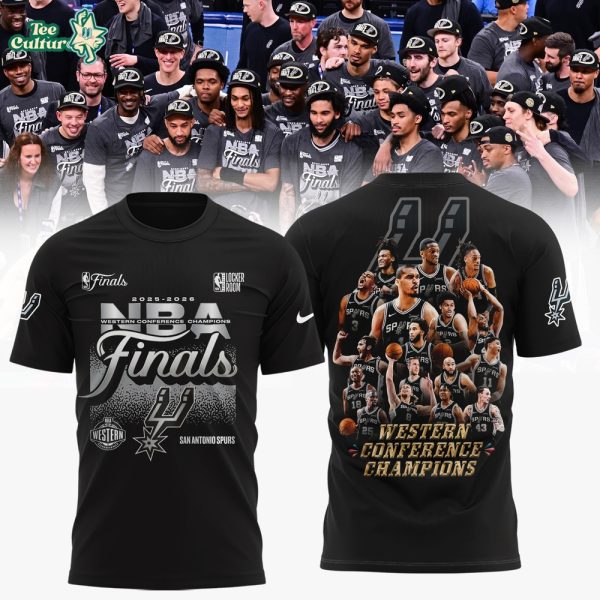 Limited Edition San Antonio Spurs Western Conference Champions Shirt