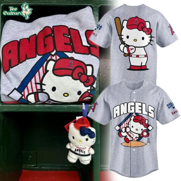 Los Angeles Angels x Hello Kitty 2026 Baseball Jersey