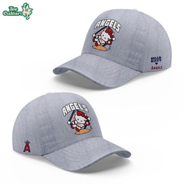 Los Angeles Angels x Hello Kitty 2026 Baseball Jersey V2 by Teesculture.com