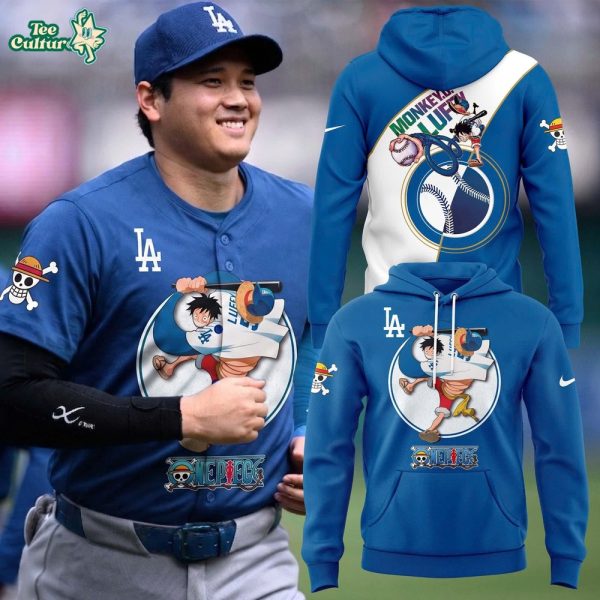 Los Angeles Dodgers One Piece Night Game Hoodie
