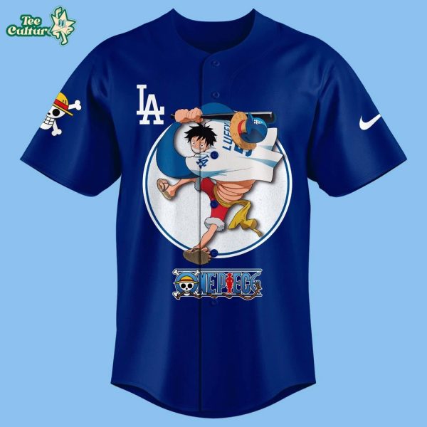 Los Angeles Dodgers x One Piece Night 2026 Jersey by Teesculture.com