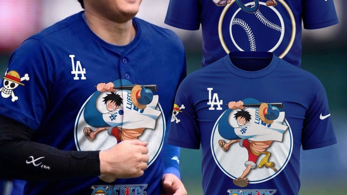 Los Angeles Dodgers x One Piece Night 2026 T-Shirt - Teesculture