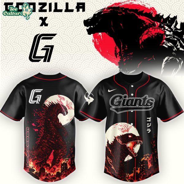 Lotte Giants Special Godzilla Minus Zero Limited Edition Jersey