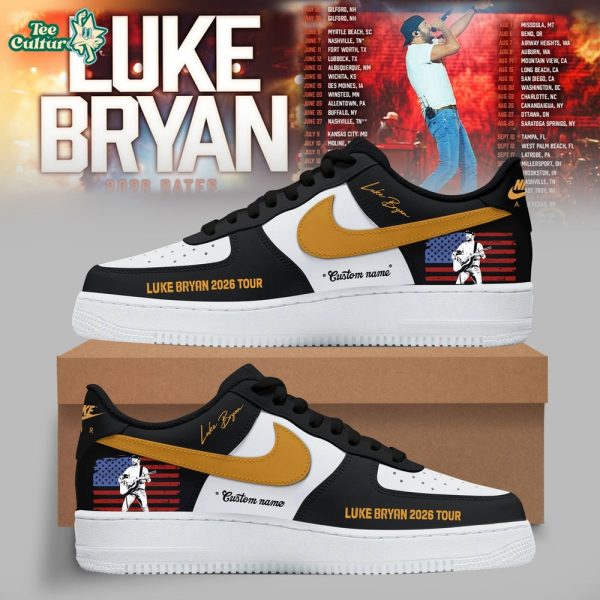 Luke Bryan 2026 Tour Country Night Special Edition Air Force 1 Shoes