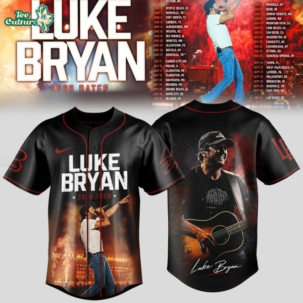 Luke Bryan 2026 Tour Jersey Limited Edition V2
