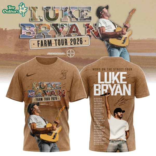 Luke Bryan 2026 Tour Limited Edition T-Shirt V2