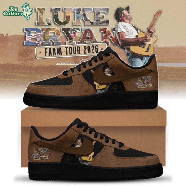 Luke Bryan The Word On The Street Tour Limited Edition Air Force 1 Shoes