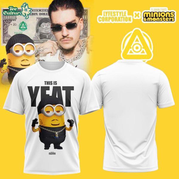 Lyfestyle Corporation X Minions & Monsters White Tshirt