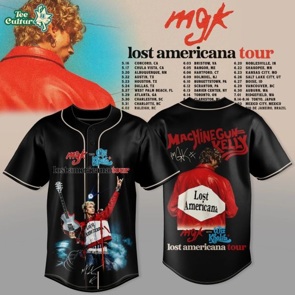 MGK Lost Americana Tour 2026 Jersey Limited Edition V3