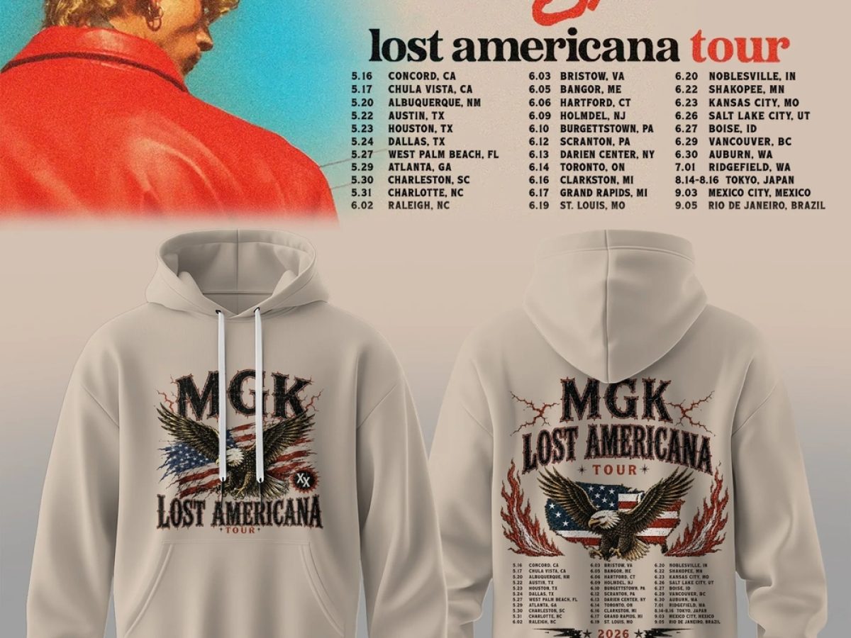 MGK Lost Americana Tour 2026 Limited Edition Hoodie - Teesculture