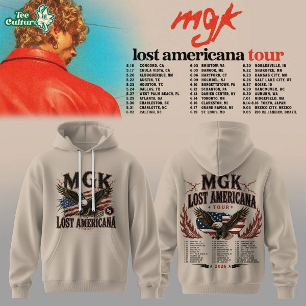 MGK Lost Americana Tour 2026 Limited Edition Hoodie