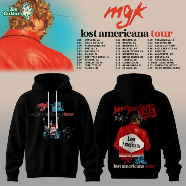 MGK Lost Americana Tour 2026 Limited Edition Hoodie V2
