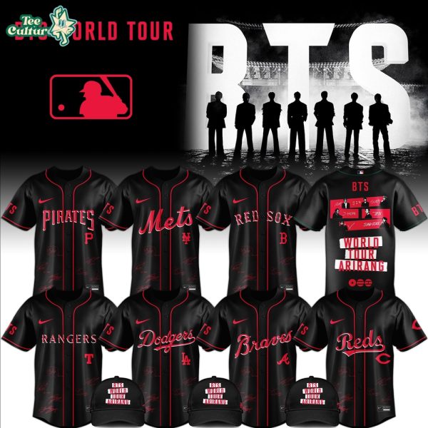MLB All Teams x BTS x Arirang World Tour 2026 Limited Edition Jersey V3