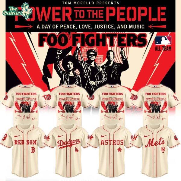 MLB All Teams x Foo Fighters Power To The People Jersey 1
