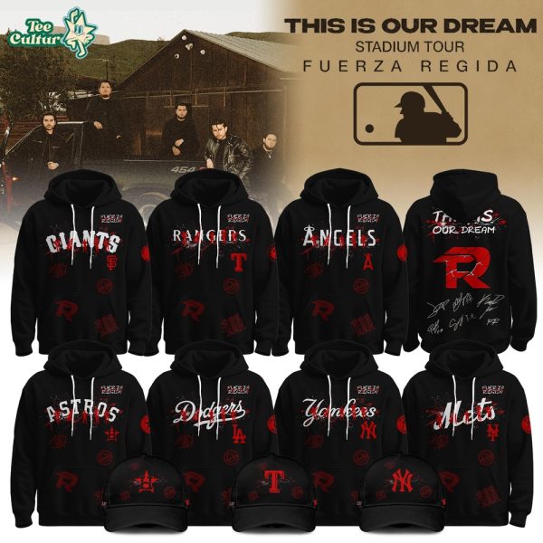 MLB x All Team Fuerza Regida This Is Our Dream Stadium Tour 2026 Jersey Limited Edition V1 + Selling Out Fast