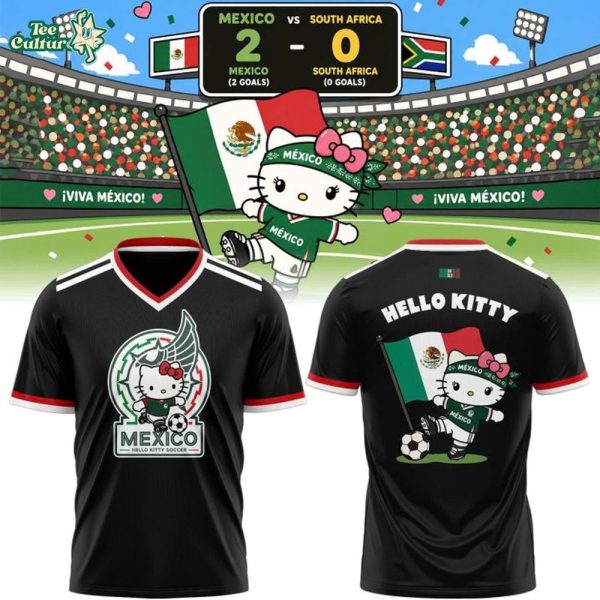 Mexico Soccer x Hello Kitty WC26 Special Edition Black Shirt