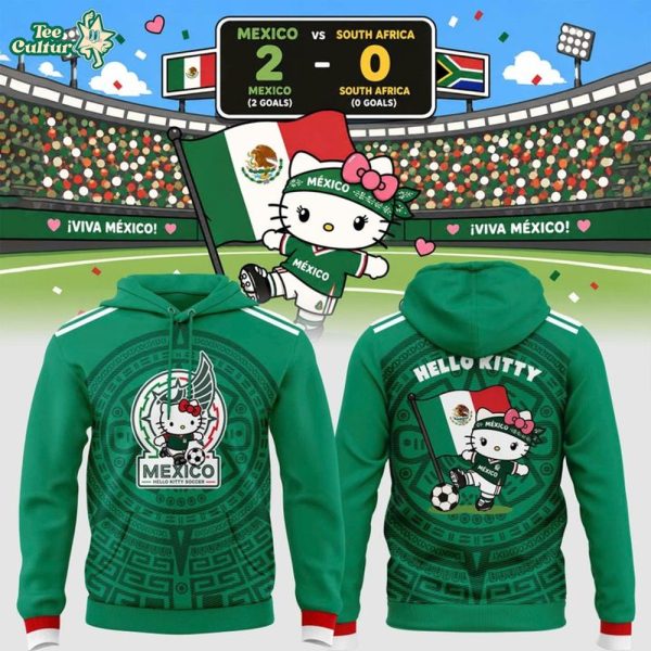 Mexico Soccer x Hello Kitty World Cup 2026 Limited Edition Hoodie