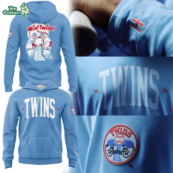 Minnesota Twins Retro 1961 Logo Hoodie