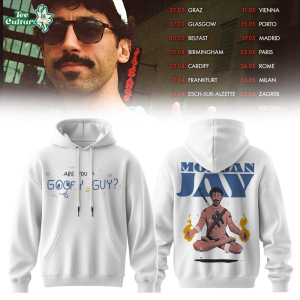 Morgan Jay Goofy Guy Graphic Black Hoodie by Teesculture.com
