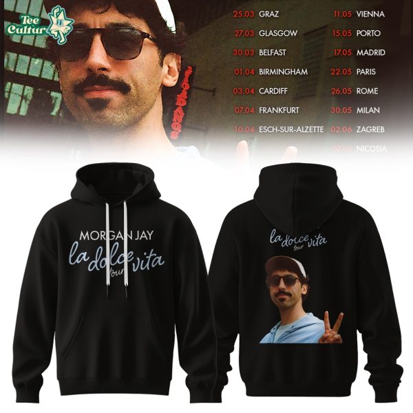 Morgan Jay La Dolce Vita Portrait Hoodie