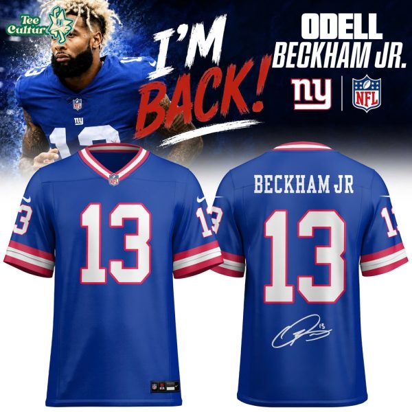 New York Giants Odell Beckham Jr. 13 Limited Edition Jersey