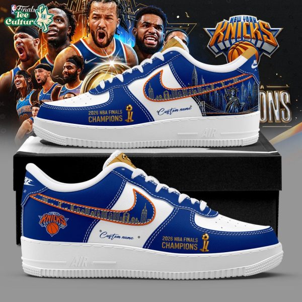 New York Knicks 2026 NBA Champions AF1 Sneaker V2