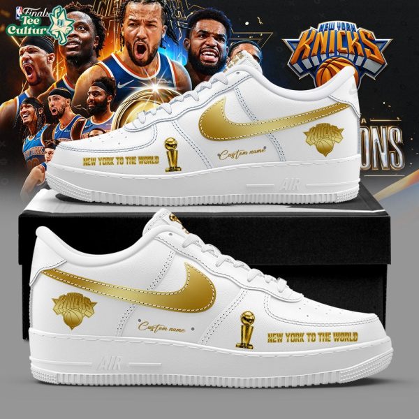 New York Knicks 2026 NBA Champions AF1 Sneaker V3