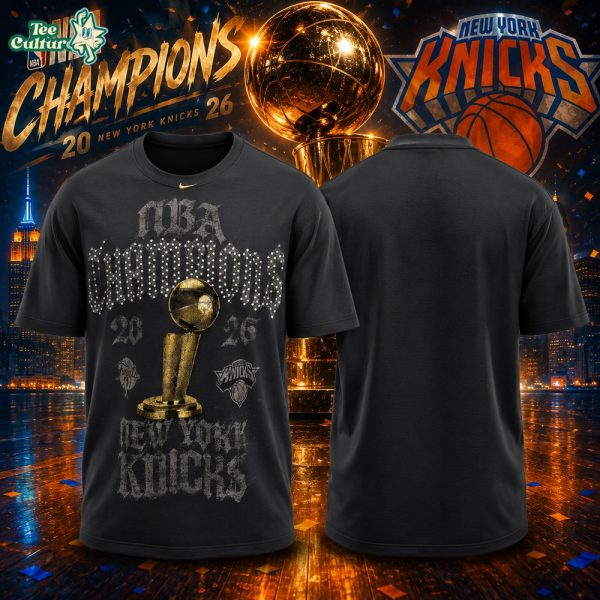 New York Knicks Champions NBA Era 2026 Edition 2D T-Shirt