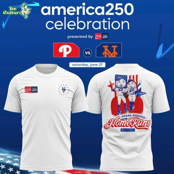 New York Mets America250 Celebration Limited Edition Shirt
