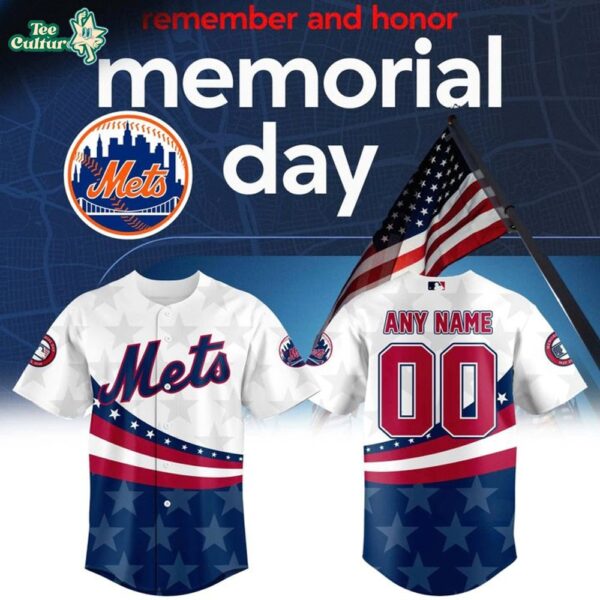 New York Mets Memorial Day 2026 Baseball Jersey