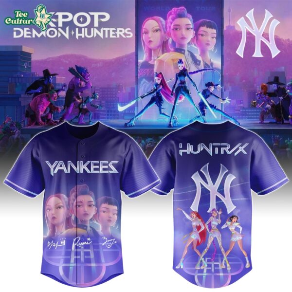 New York Yankees K-Pop Demon Hunters Jersey