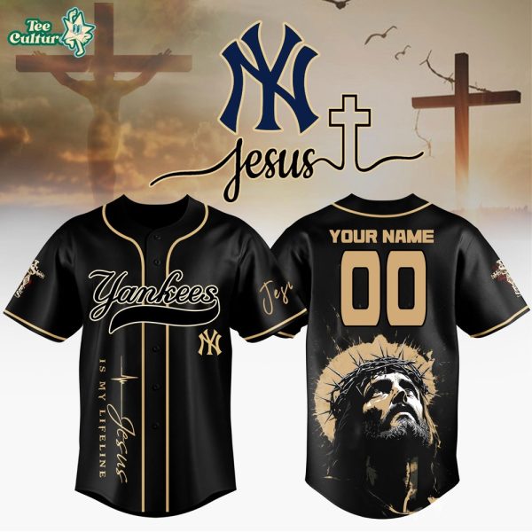 New York Yankees x Jesus Faith Personalized Special Edition Jersey - 3D Baseball Jersey