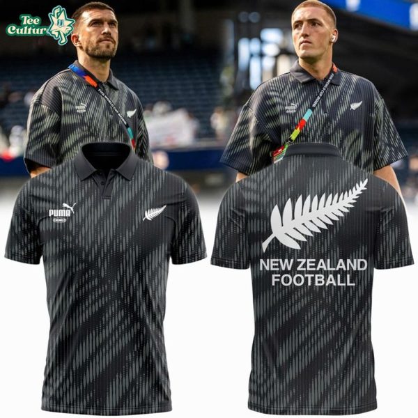 New Zealand National Football Team World Cup 2026 Polo Shirt
