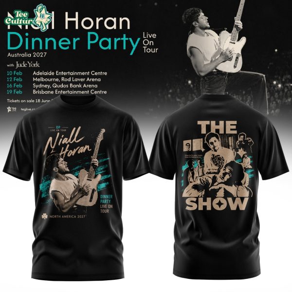 Niall Horan Dinner Party Live On Tour Australia Tee