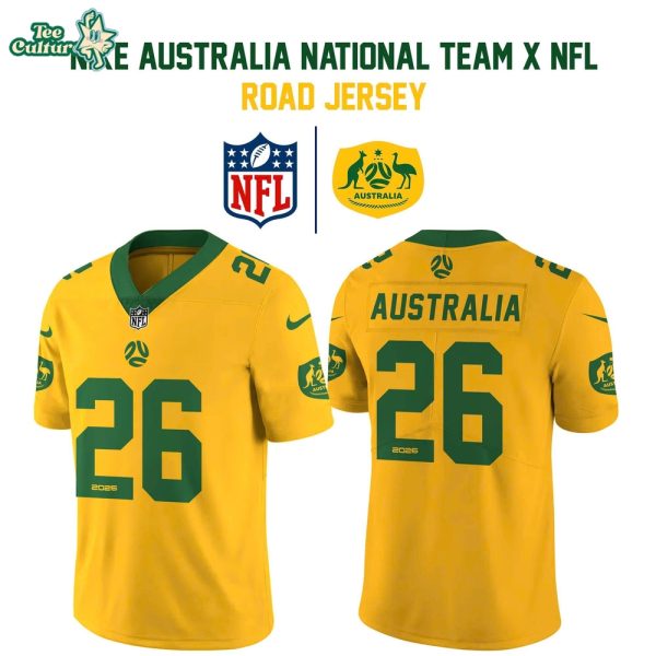 Nike Australia National Team x NFL Road Jersey