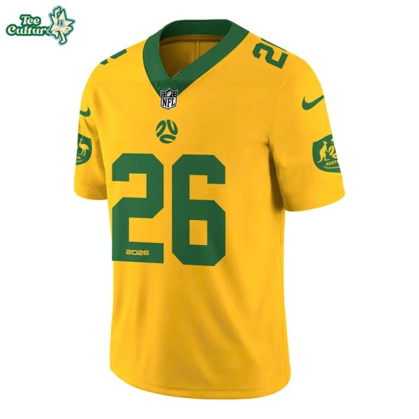 Nike Australia National Team x NFL Road Jersey by Teesculture.com