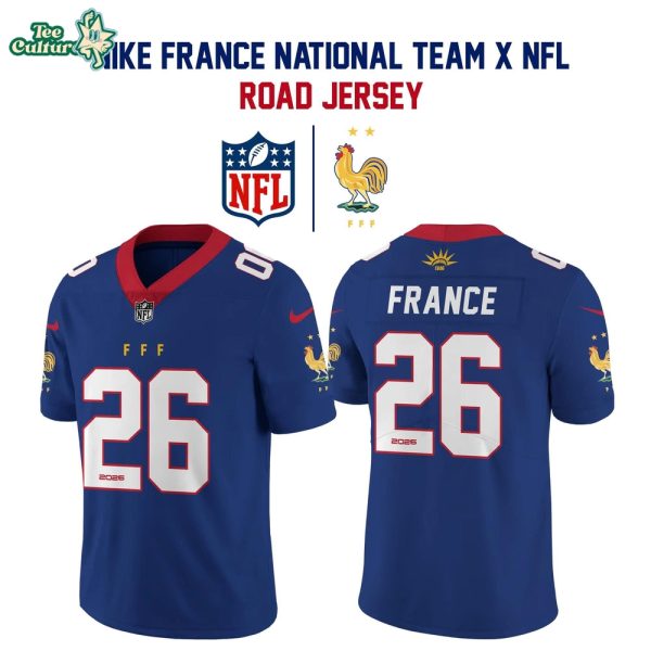 Nike France National Team x NFL Road Jersey