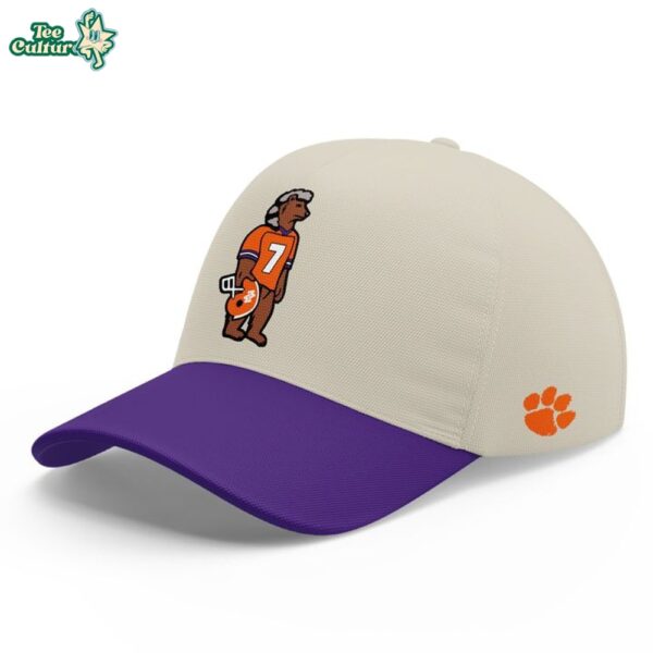 Norris Bear Morgan Wallen x Clemson Tigers Adjustable Cap