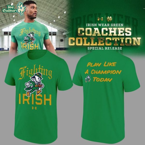 Notre Dame Fighting Irish 2026 "Play Like A Champion Today" Special Shirt