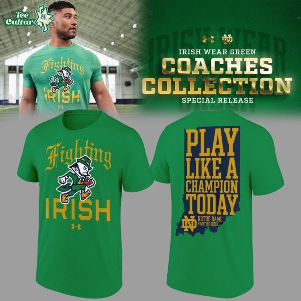 Notre Dame Fighting Irish Wear Green 2026 Special Edition Shirt