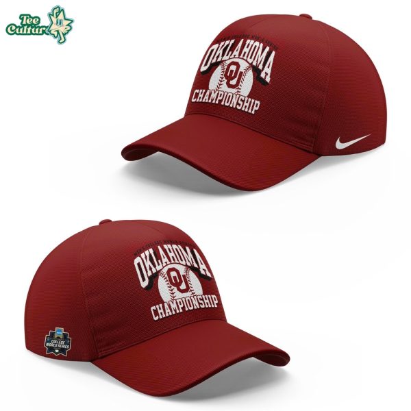 Oklahoma Sooners Baseball 2026 Championship Hoodie by Teesculture.com