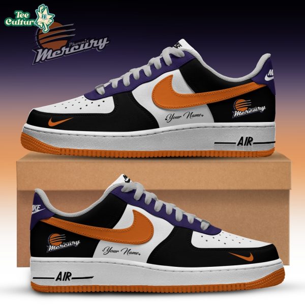 Phoenix Mercury WNBA Edition Nike Air Force 1 Low Custom For Fans