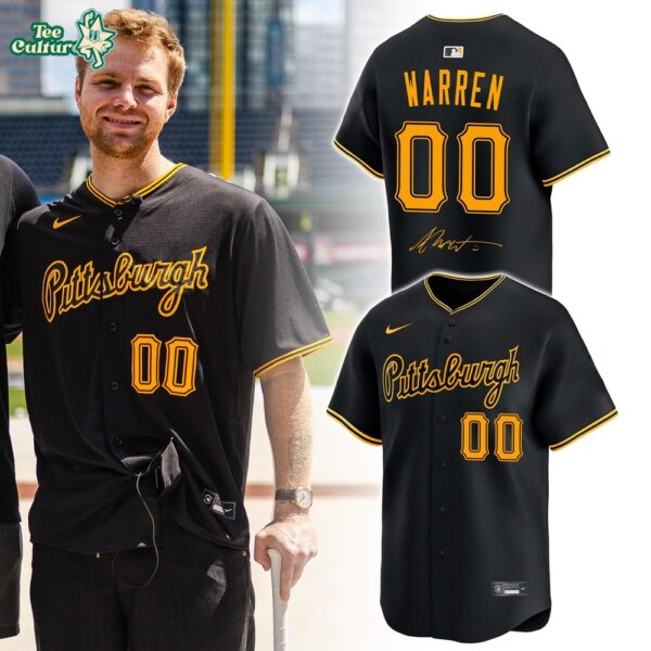 Pittsburgh Pirates Alex Warren Special Edition Baseball Jersey