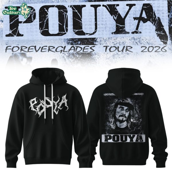 Pouya Foreverglades Tour 2026 Hoodie Edition Black