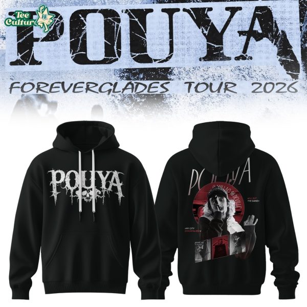Pouya Foreverglades Tour 2026 Hoodie Edition Black V3